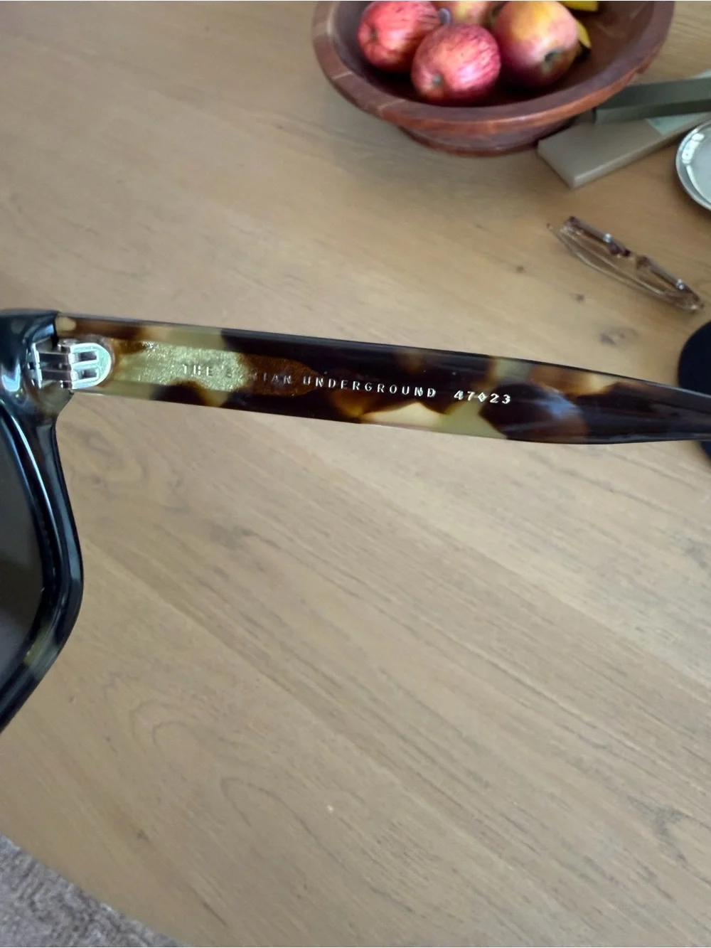 CRAP Eyewear Tortoise Frame Sunglasses (47 -23)